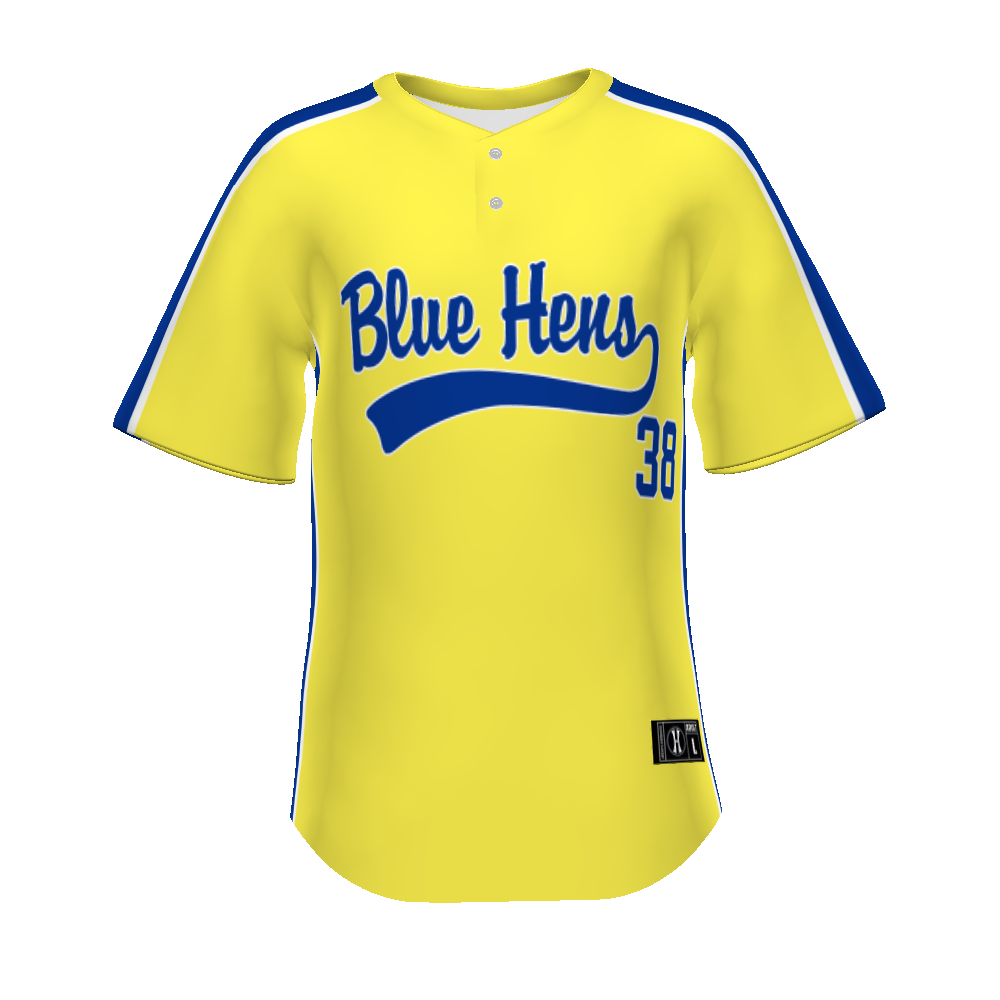 FreeStyle Sublimated Turbo Lightweight Two-Button Baseball Jersey