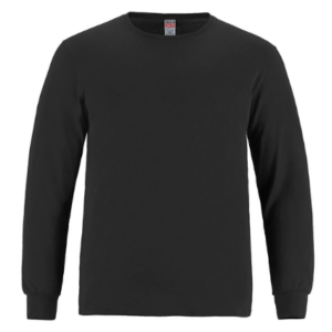Breeze - RING SPUN Combed Cotton Long Sleeve Crewneck T-Shirt