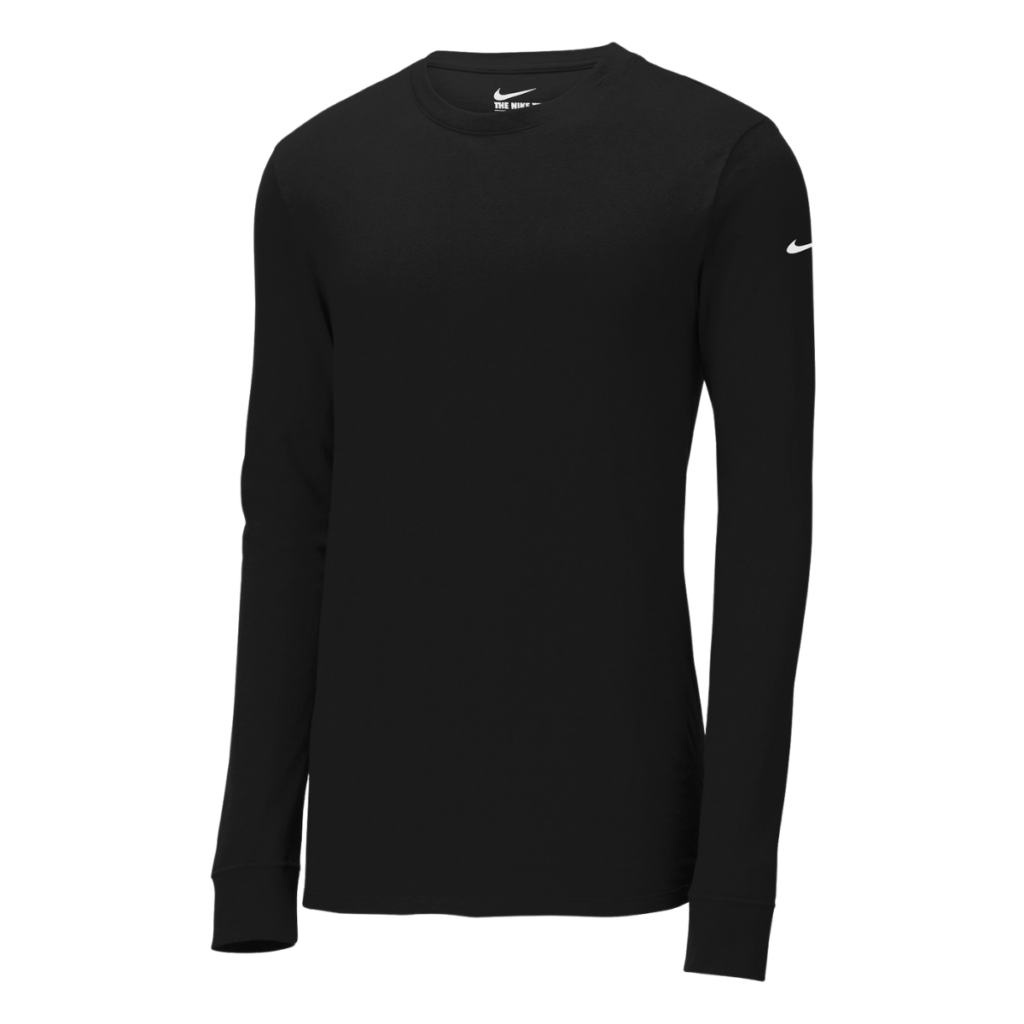 NIKE Dri-Fit Cotton/Poly Long Sleeve Tee