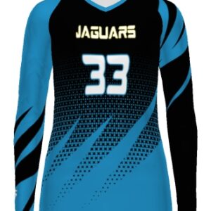 Ladies Freestyle Sublimated Long Sleeve Stretch Volleyball